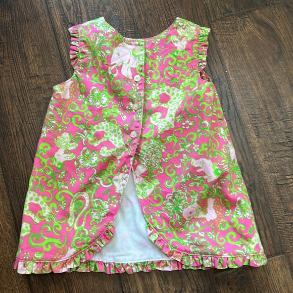 Lilly Pulitzer safari print dress and bloomers - Picture 6 of 9
